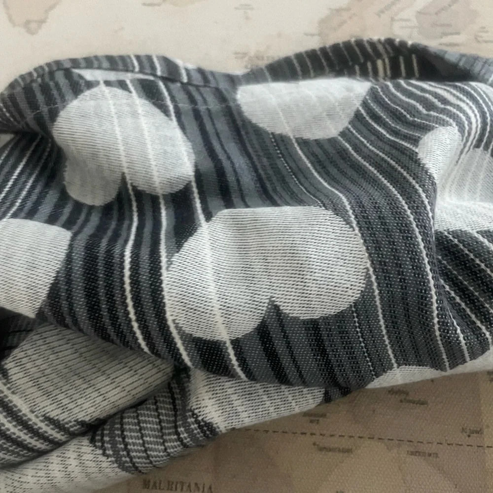 Tula Woven Wrap w Rings Heart Pattern Grays - Picture 5 of 8